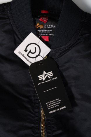 Pánska bunda  Alpha Industries, Veľkosť S, Farba Modrá, Cena  105,15 €