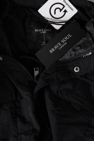 Ανδρικό μπουφάν Brave Soul, Μέγεθος M, Χρώμα Μαύρο, Τιμή 19,57 €