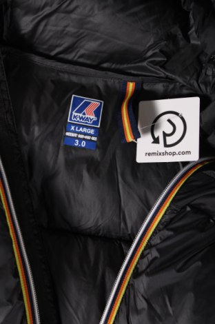 Pánska bunda  K-Way, Veľkosť XL, Farba Čierna, Cena  182,99 €