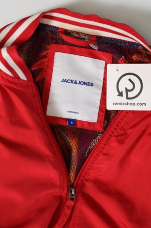 Herrenjacke Originals By Jack & Jones, Größe S, Farbe Rot, Preis € 20,18