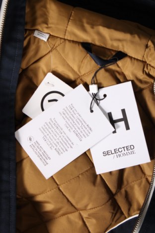 Ανδρικό μπουφάν Selected Homme, Μέγεθος L, Χρώμα Μπλέ, Τιμή 30,93 €
