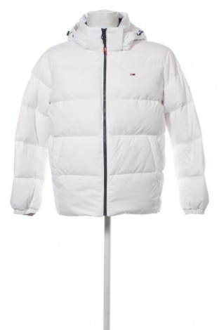 Ανδρικό μπουφάν Tommy Jeans, Μέγεθος M, Χρώμα Λευκό, Τιμή 144,56 €