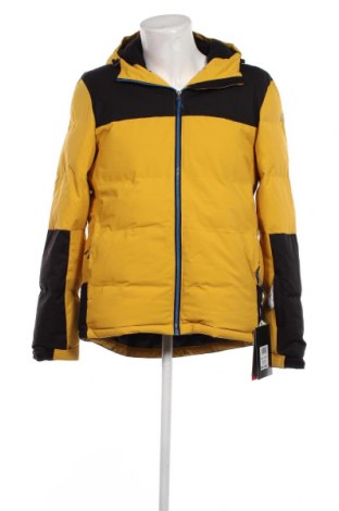 Herrenjacke für Wintersports Killtec, Größe S, Farbe Gelb, Preis 55,31 €