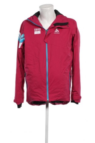 Herrenjacke für Wintersports Odlo, Größe L, Farbe Rosa, Preis € 45,23