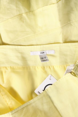 Rock H&M, Größe M, Farbe Gelb, Preis 5,62 €