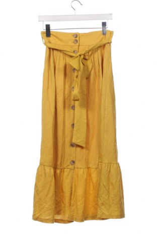 Φούστα Mint & Berry, Μέγεθος XS, Χρώμα Κίτρινο, Τιμή 5,92 €