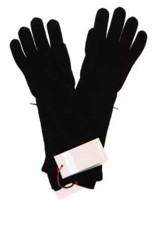 Ръкавици Pinko, Цвят Черен, Цена 71,61 лв.