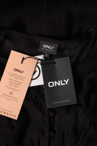 Γυναικείο πουκάμισο εγκυμοσύνης ONLY, Μέγεθος S, Χρώμα Μαύρο, Τιμή 4,33 €