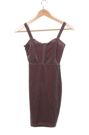 Kleid, Größe XXS, Farbe Braun, Preis 4,24 €
