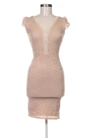 Φόρεμα Adrom, Μέγεθος S, Χρώμα  Μπέζ, Τιμή 12,02 €