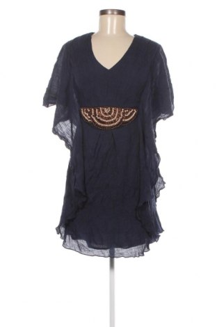 Kleid Apricot, Größe M, Farbe Blau, Preis 9,46 €