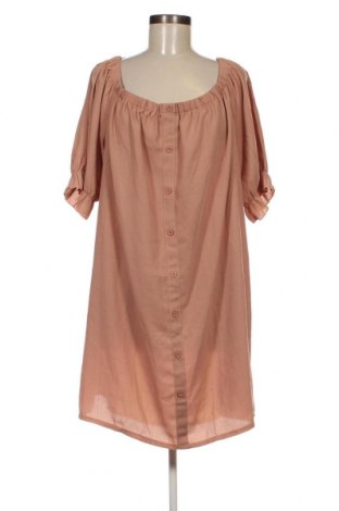 Kleid Boohoo, Größe XXL, Farbe Braun, Preis 17,96 €