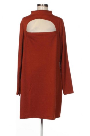 Kleid Boohoo, Größe 4XL, Farbe Orange, Preis 8,15 €