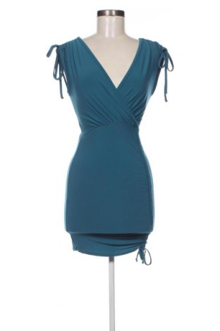 Kleid Boohoo, Größe XS, Farbe Blau, Preis 16,16 €