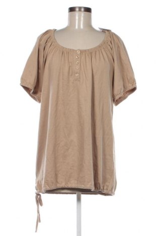 Kleid Free Quent, Größe XXL, Farbe Beige, Preis € 15,55
