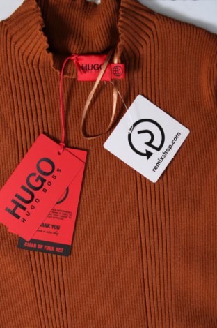 Рокля Hugo Boss, Размер L, Цвят Оранжев, Цена 140,40 лв.