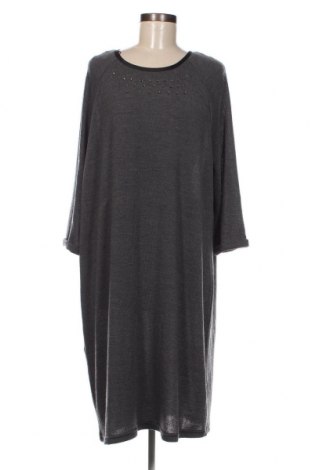 Φόρεμα Laura Torelli, Μέγεθος XXL, Χρώμα Γκρί, Τιμή 17,94 €