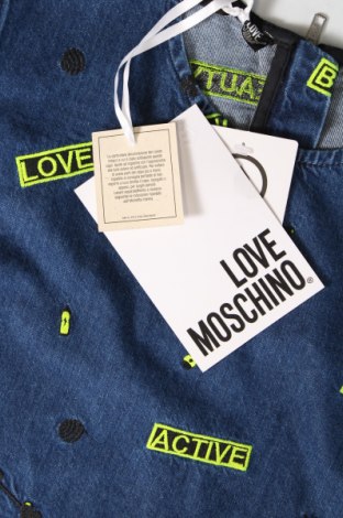 Рокля Love Moschino, Размер S, Цвят Син, Цена 351,00 лв.
