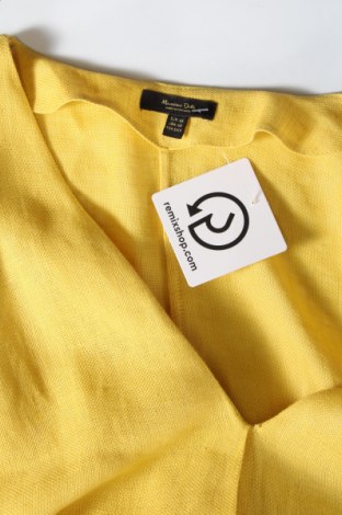 Рокля Massimo Dutti, Размер XS, Цвят Жълт, Цена 59,19 лв.