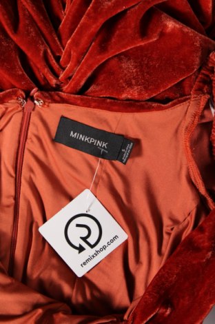 Рокля Minkpink, Размер S, Цвят Оранжев, Цена 27,73 лв.