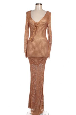 Φόρεμα Patrizia Pepe, Μέγεθος M, Χρώμα Χρυσαφί, Τιμή 180,93 €