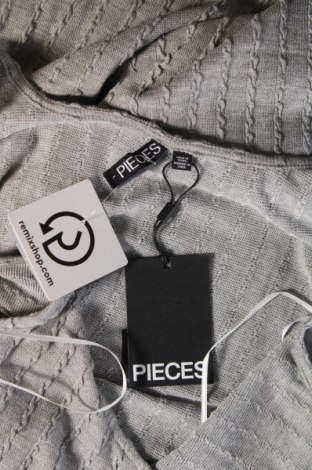 Kleid Pieces, Größe L, Farbe Grau, Preis € 27,84