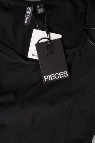 Kleid Pieces, Größe S, Farbe Schwarz, Preis 6,68 €