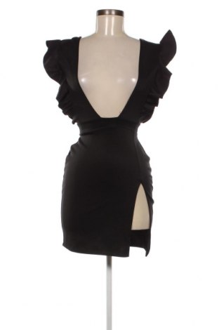 Kleid Pretty Little Thing, Größe XXS, Farbe Schwarz, Preis 8,90 €