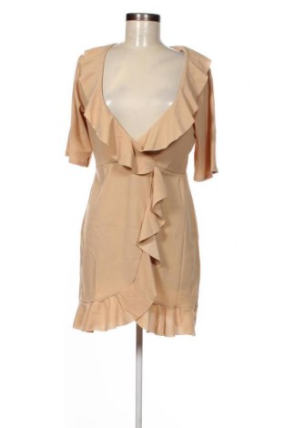 Kleid Pretty Little Thing, Größe XL, Farbe Beige, Preis 6,40 €