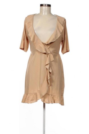 Kleid Pretty Little Thing, Größe XL, Farbe Beige, Preis 9,48 €