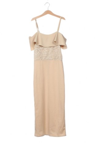 Kleid Wal G, Größe XS, Farbe Beige, Preis 10,21 €