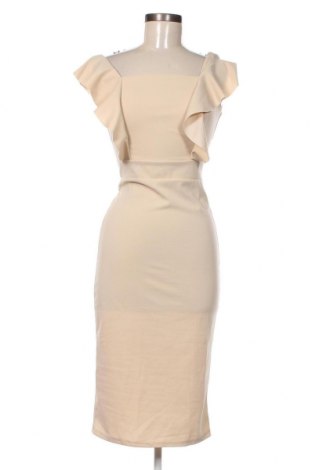 Φόρεμα Wal G, Μέγεθος M, Χρώμα  Μπέζ, Τιμή 27,22 €