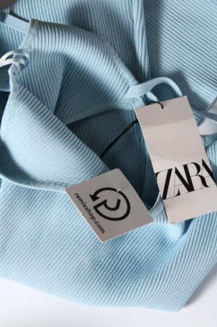 Kleid Zara, Größe M, Farbe Blau, Preis 13,63 €