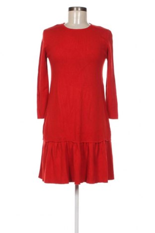 Рокля Zara Knitwear, Размер M, Цвят Червен, Цена 11,48 лв.