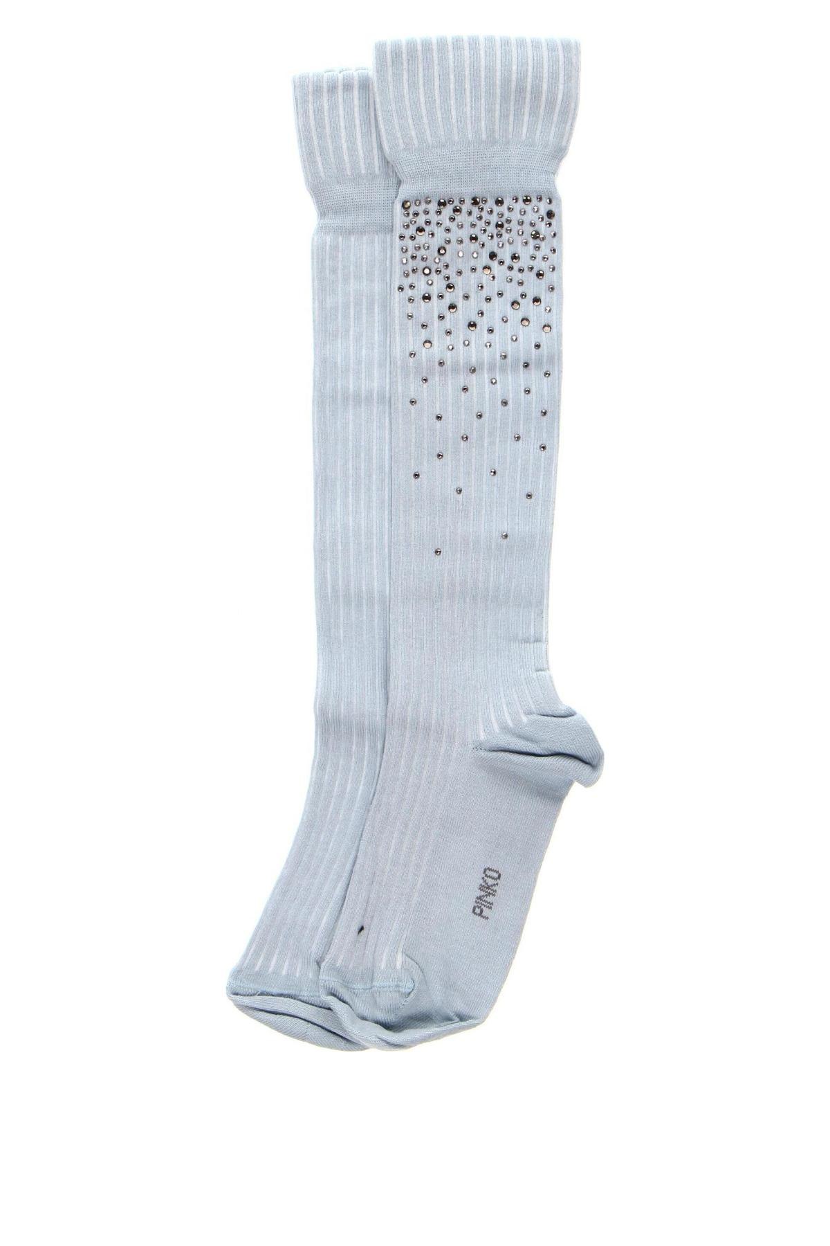 Чорапи Pinko, Размер M, Цвят Син, Цена 109,65 лв.