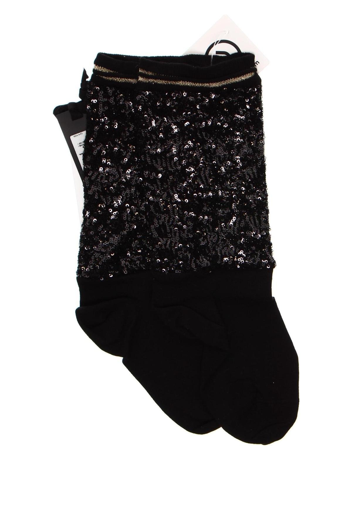 Чорапи Pinko, Размер M, Цвят Черен, Цена 89,01 лв.