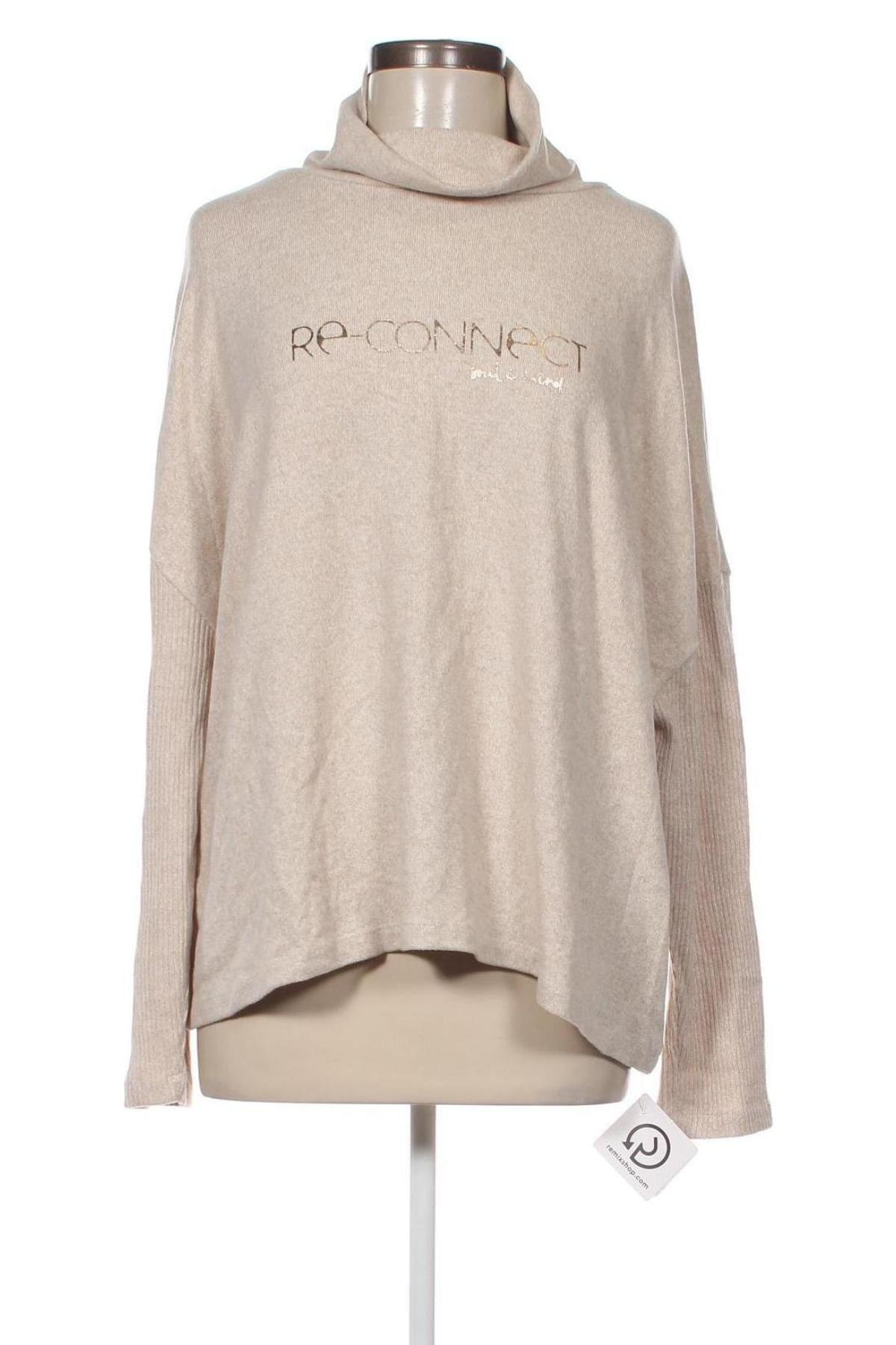 Γυναικεία μπλούζα, Μέγεθος XL, Χρώμα  Μπέζ, Τιμή 2,82 €