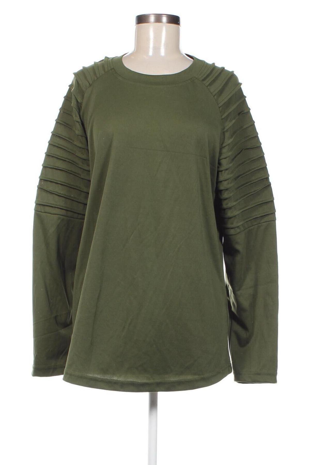 Дамска блуза, Размер XXL, Цвят Зелен, Цена 7,60 лв.