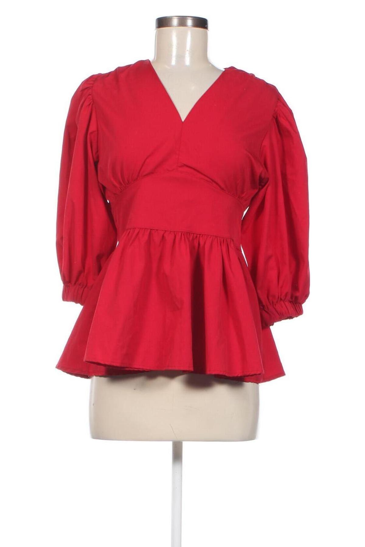 Дамска блуза, Размер M, Цвят Червен, Цена 7,90 лв.
