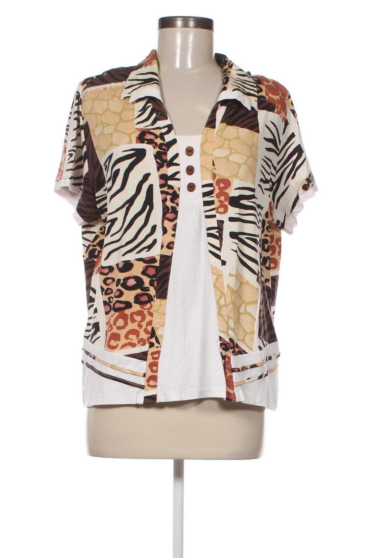 Дамска блуза, Размер XXL, Цвят Бежов, Цена 18,82 лв.