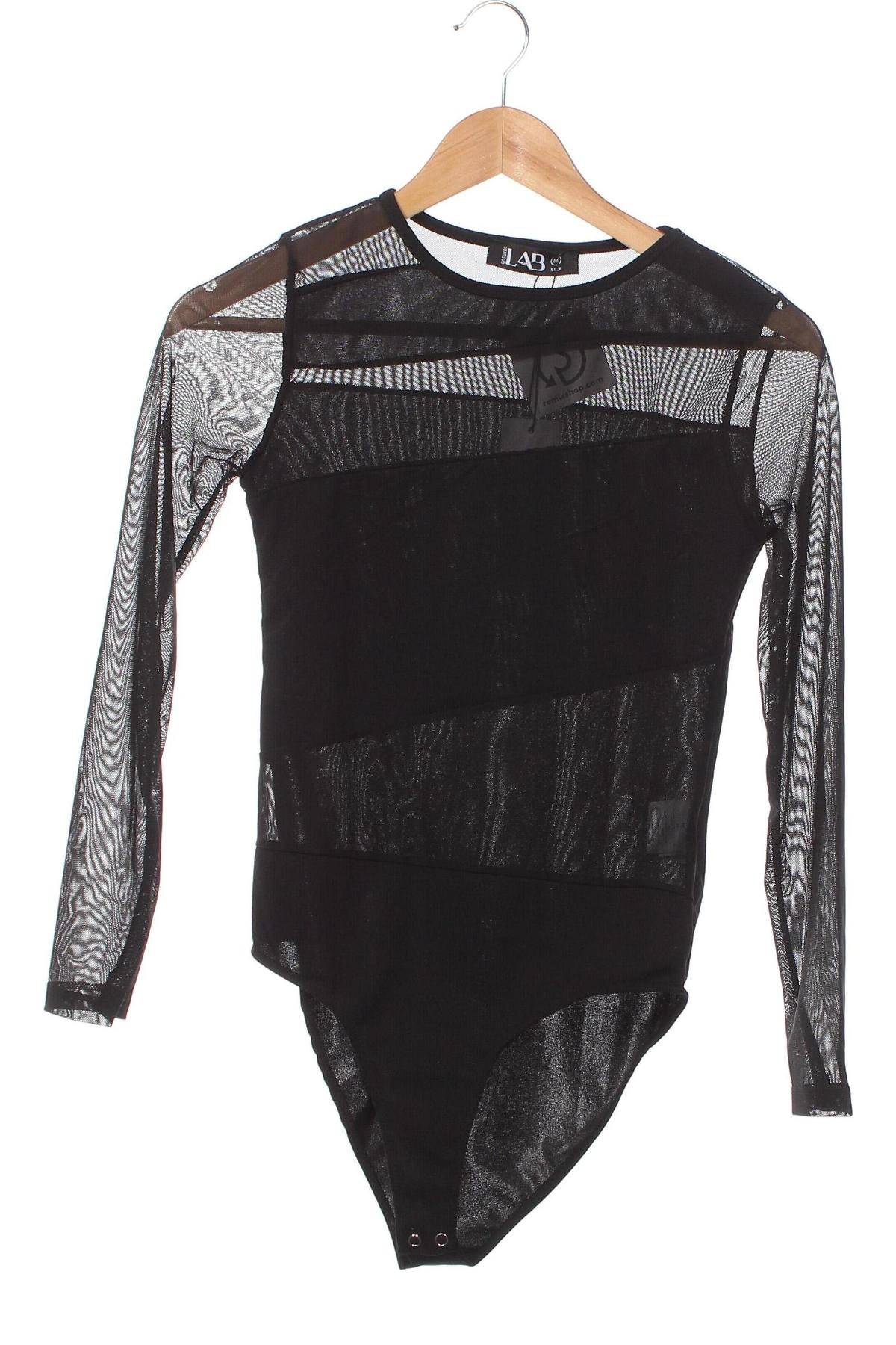 Дамска блуза - боди Answear, Размер M, Цвят Черен, Цена 31,00 лв.