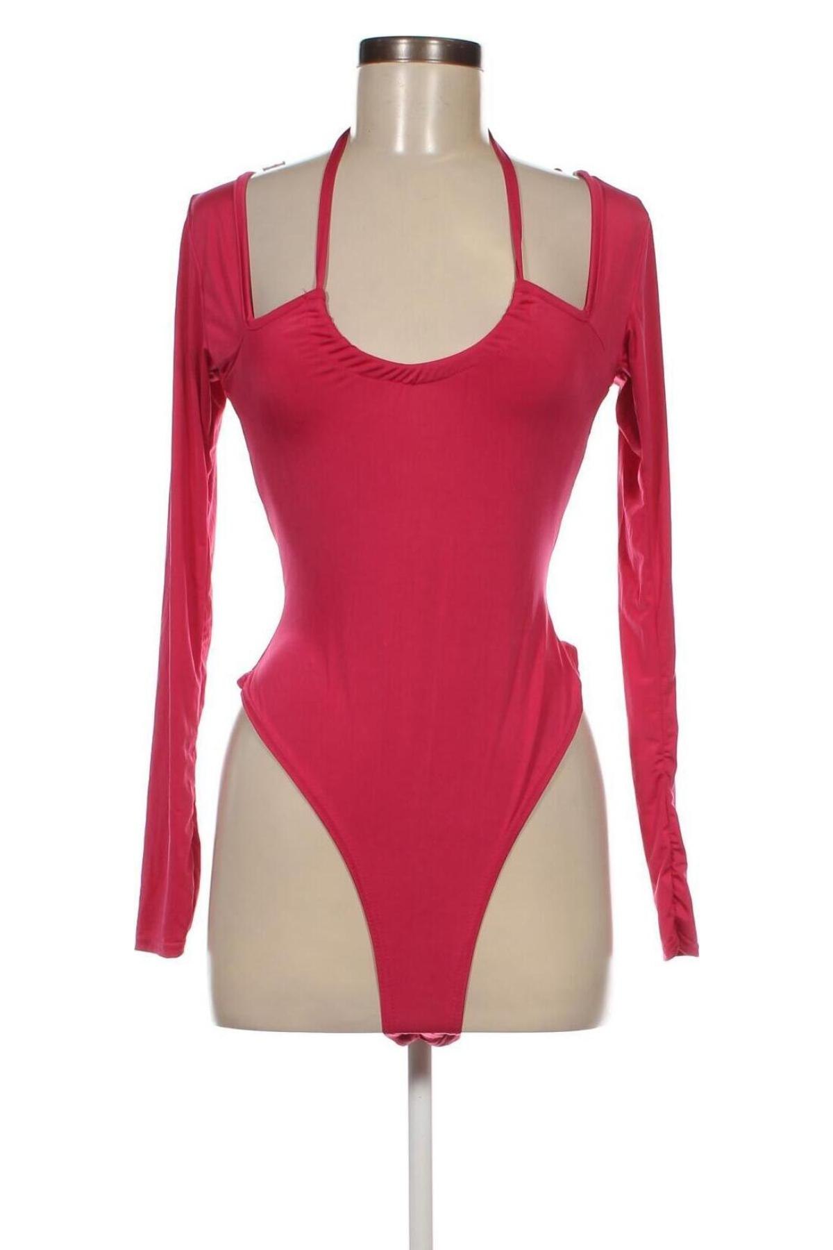 Дамска блуза - боди Boohoo, Размер M, Цвят Розов, Цена 6,20 лв.