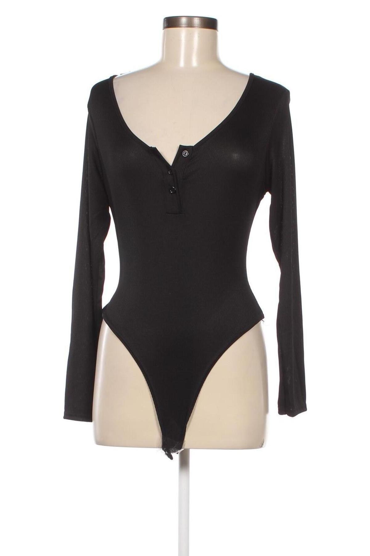 Γυναικεία μπλούζα-Κορμάκι Pretty Little Thing, Μέγεθος XL, Χρώμα Μαύρο, Τιμή 6,55 €