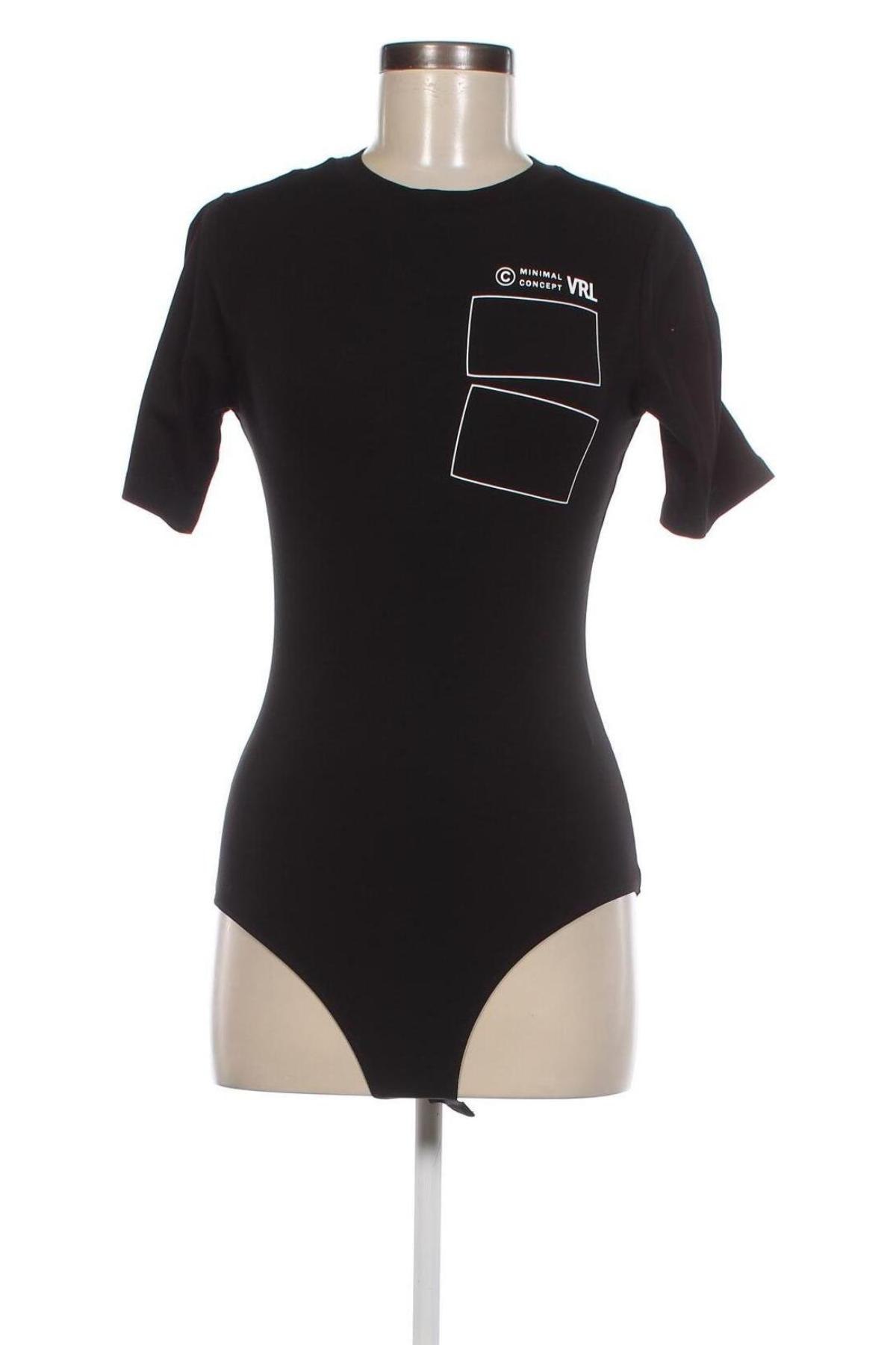 Γυναικεία μπλούζα-Κορμάκι Viral Vibes, Μέγεθος L, Χρώμα Μαύρο, Τιμή 12,99 €