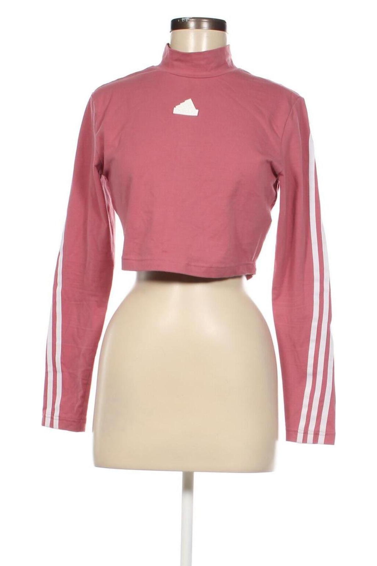 Γυναικεία μπλούζα Adidas, Μέγεθος M, Χρώμα Εκρού, Τιμή 37,11 €