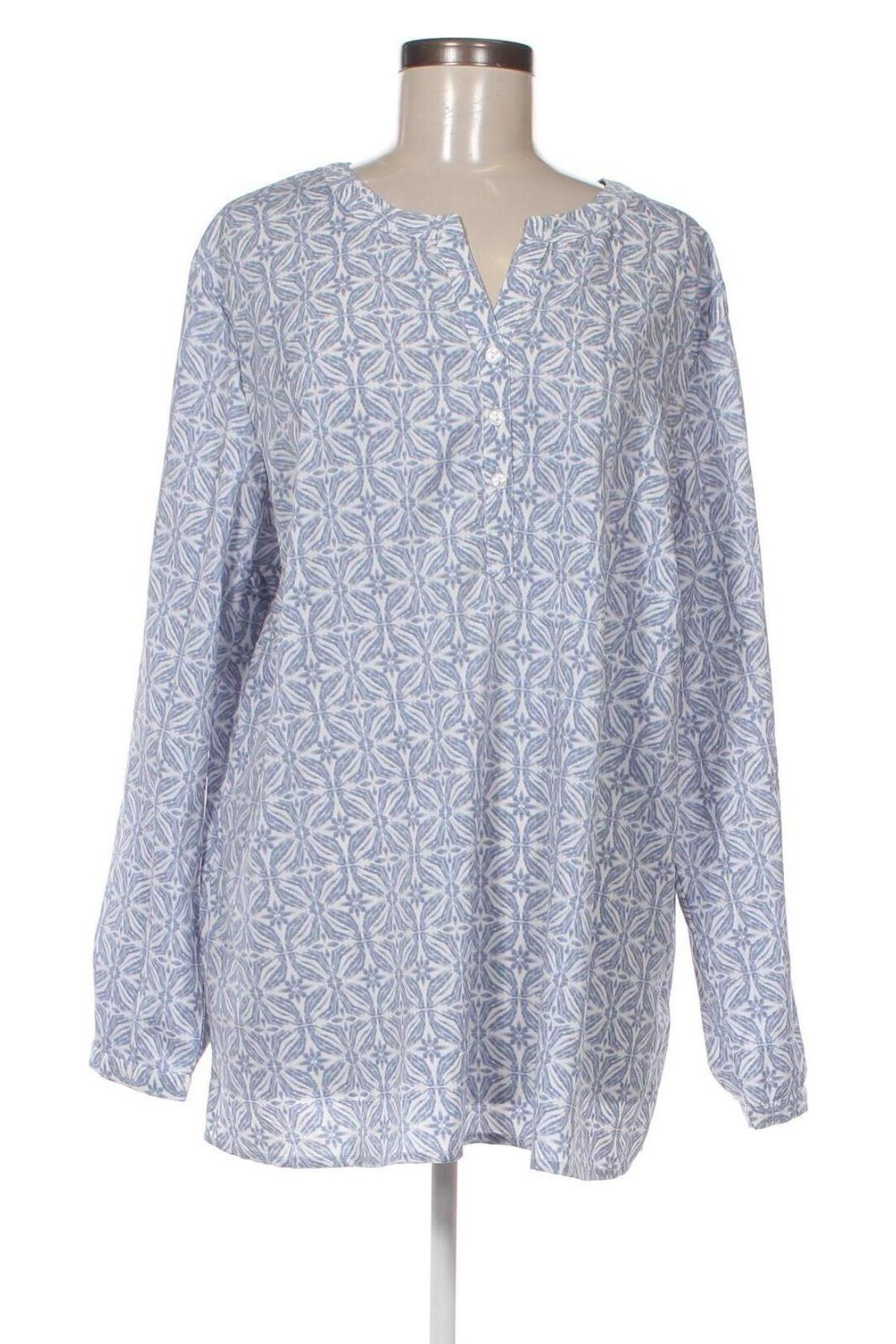 Γυναικεία μπλούζα Ambria, Μέγεθος XXL, Χρώμα Μπλέ, Τιμή 11,75 €
