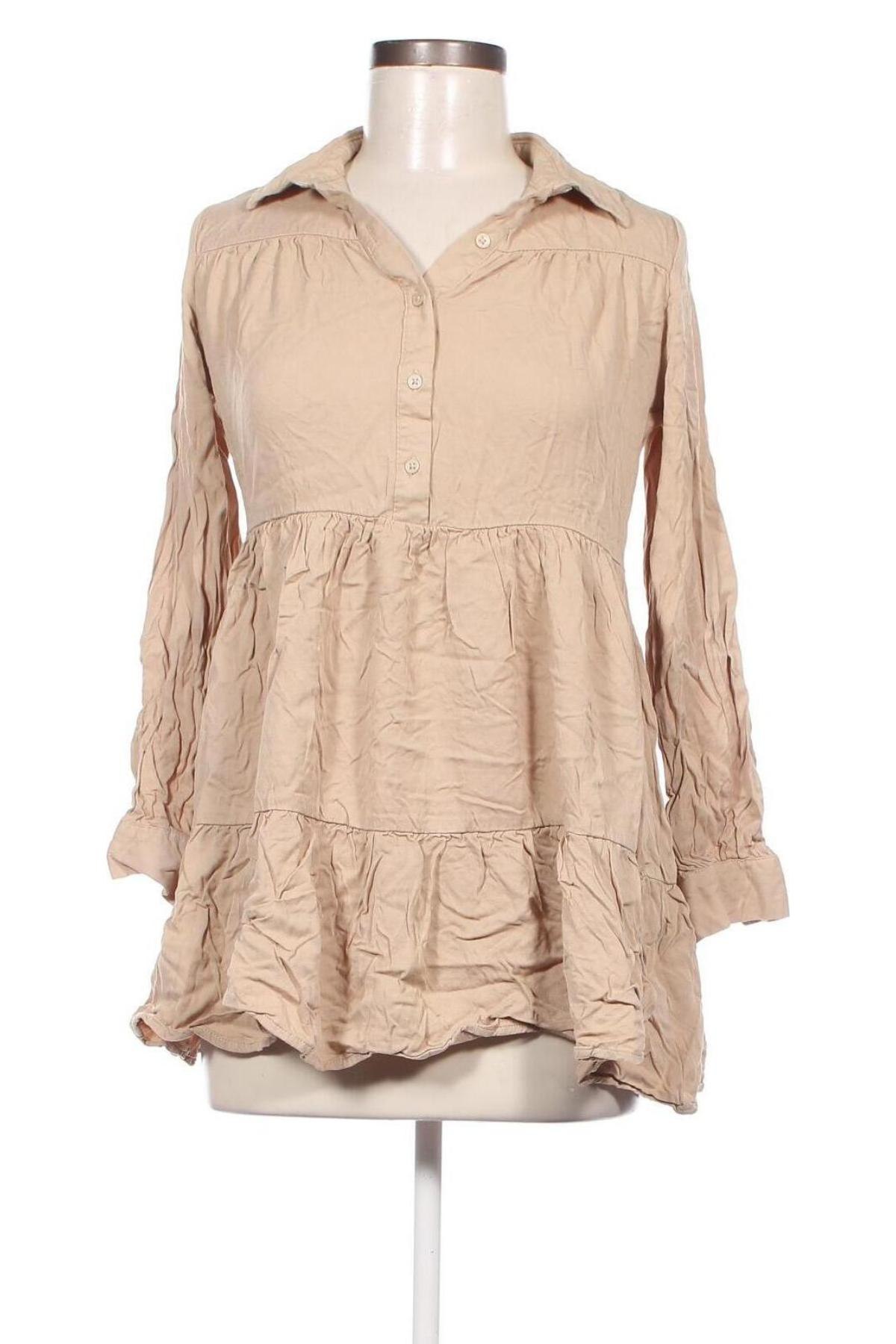 Damen Shirt Amisu, Größe XS, Farbe Beige, Preis € 1,99