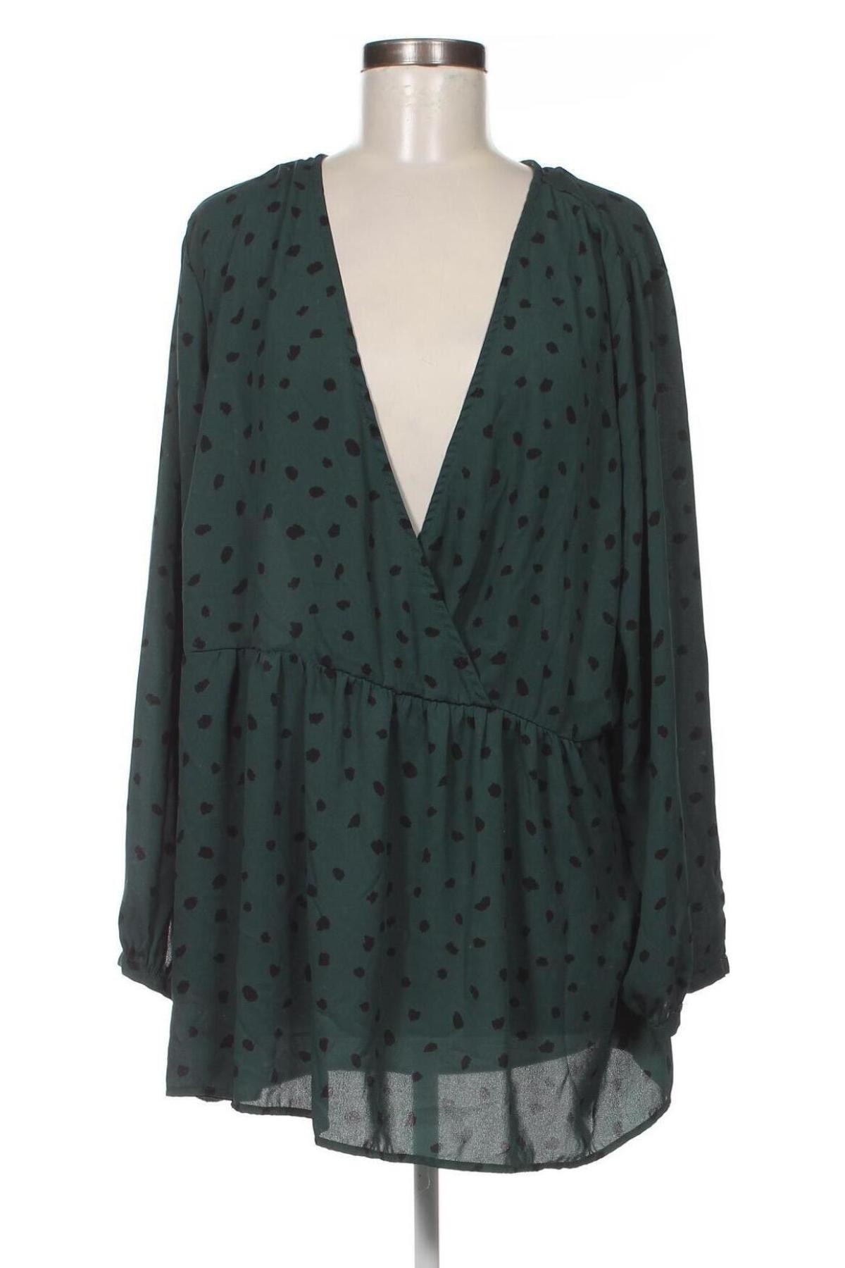Дамска блуза Anko, Размер 3XL, Цвят Зелен, Цена 10,07 лв.