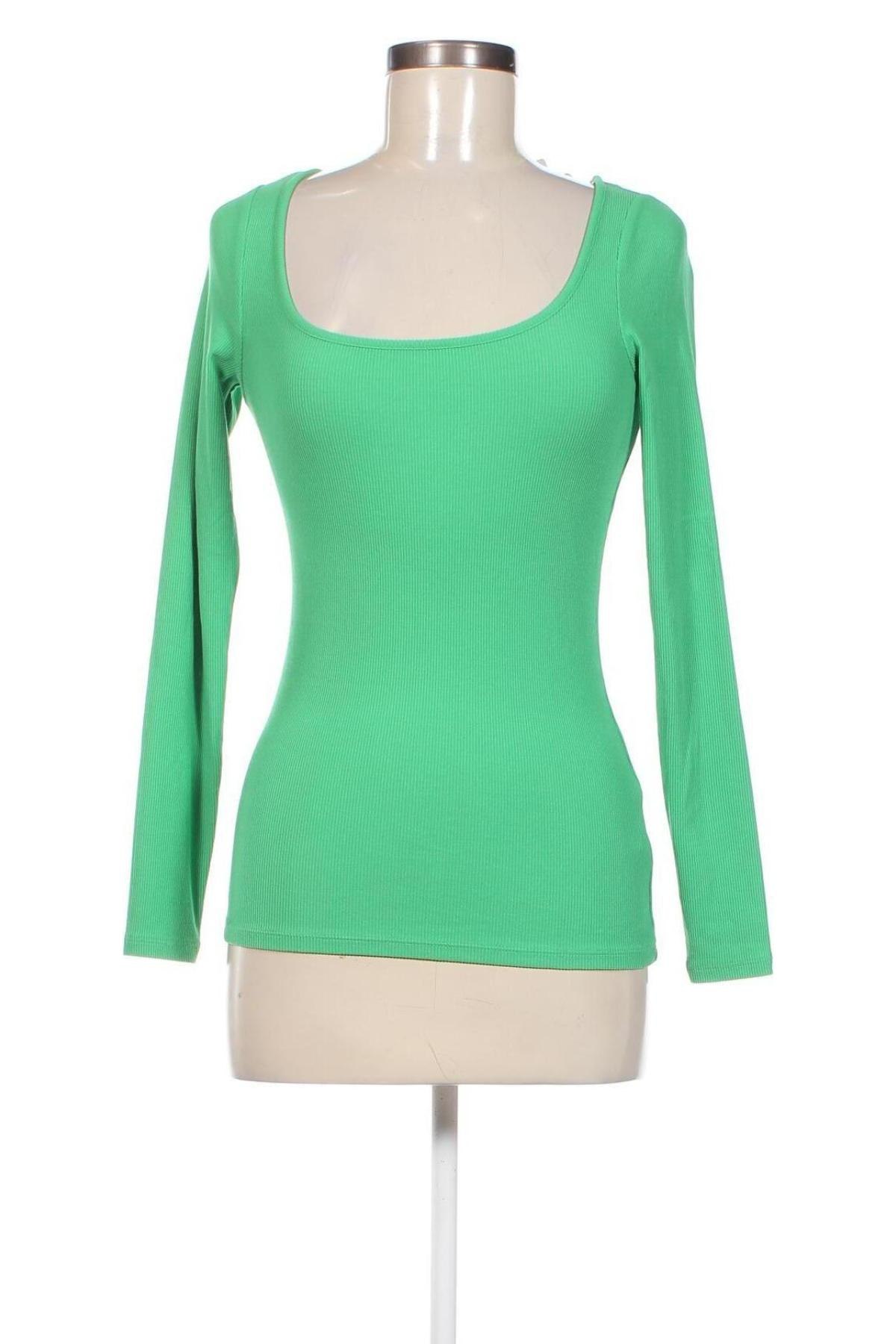 Дамска блуза Arket, Размер S, Цвят Зелен, Цена 20,40 лв.