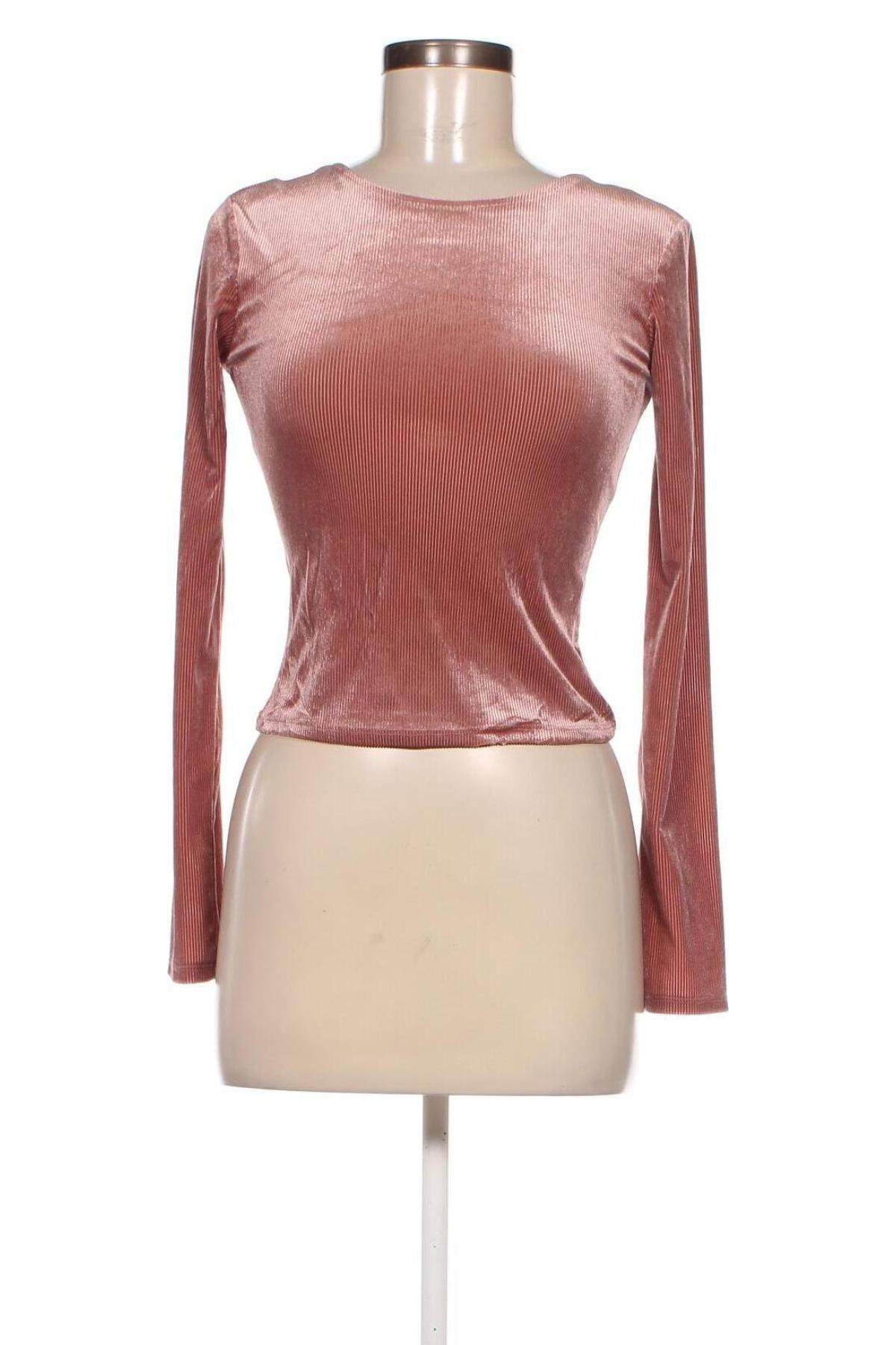 Γυναικεία μπλούζα Bershka, Μέγεθος S, Χρώμα Ρόζ , Τιμή 1,89 €